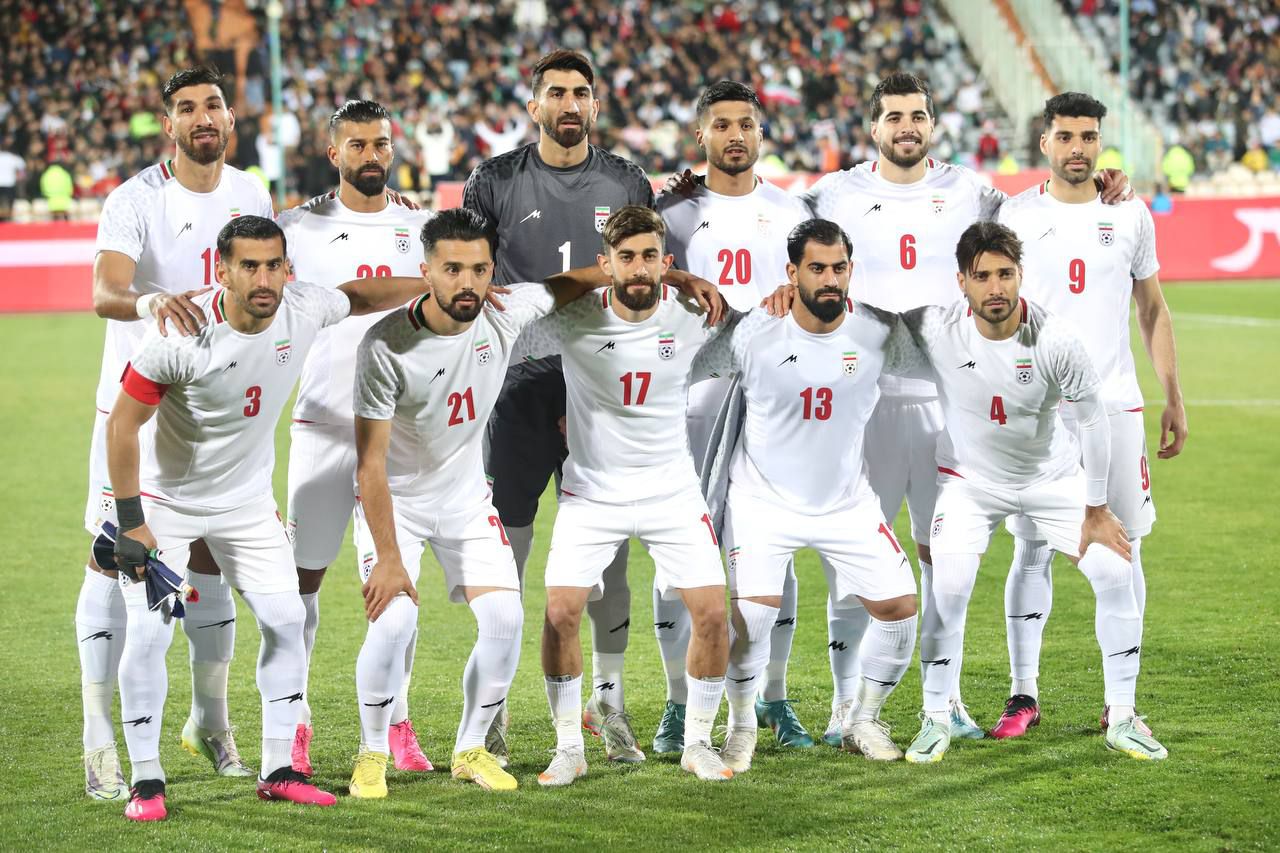 Amichevole Iran-Russia 1-1: la formazione titolare degli iraniani (foto di Soheil Saadatmandi / FFIRI)